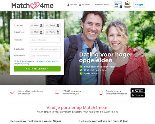 datingsites hoger opgeleiden belgie